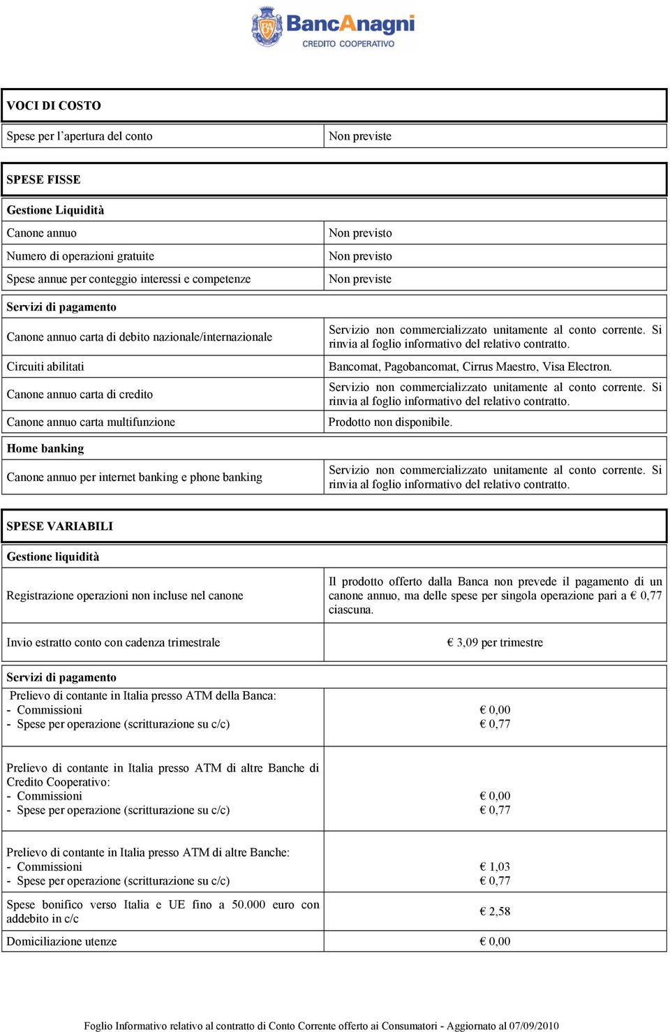 Visa Electron. Prodotto non disponibile.