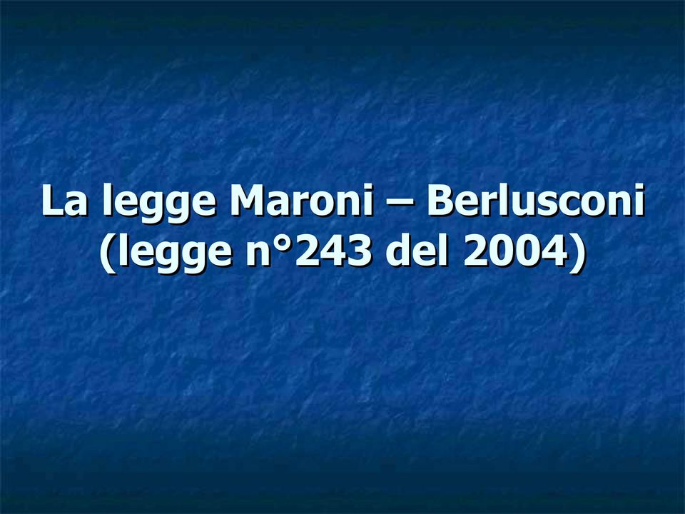 Berlusconi