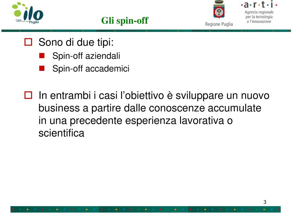 sviluppare un nuovo business a partire dalle conoscenze