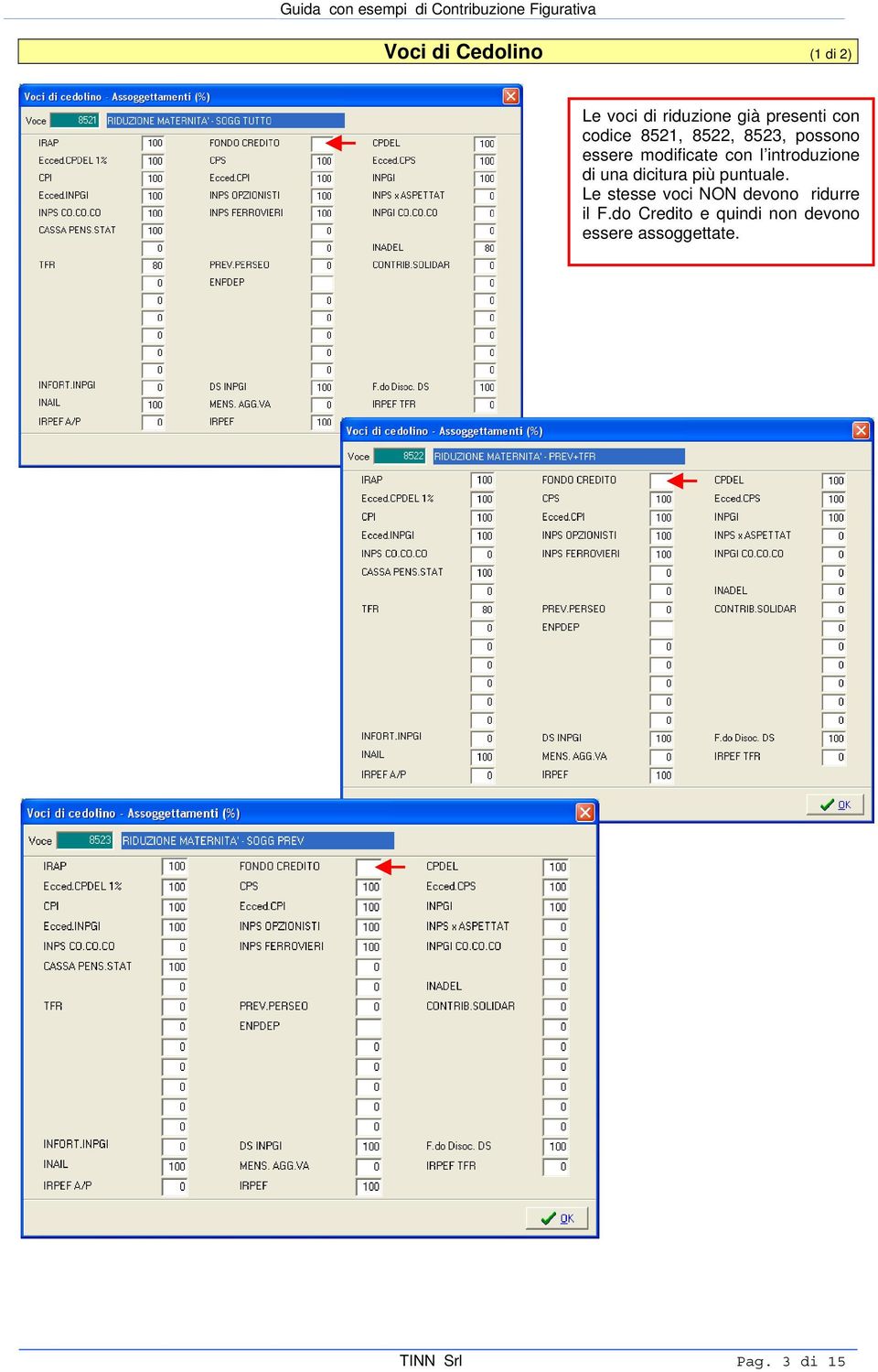 introduzione di una dicitura più puntuale.