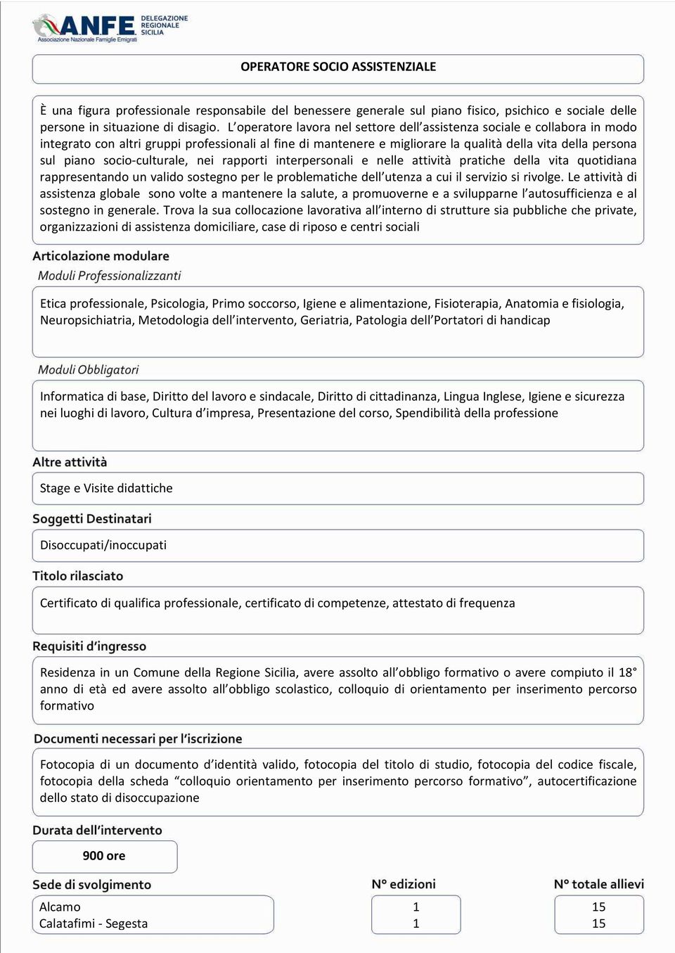 socio-culturale, nei rapporti interpersonali e nelle attività pratiche della vita quotidiana rappresentando un valido sostegno per le problematiche dell utenza a cui il servizio si rivolge.