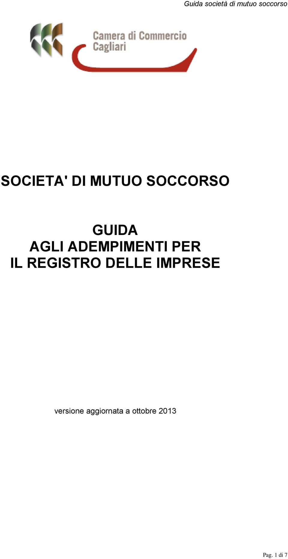 REGISTRO DELLE IMPRESE versione