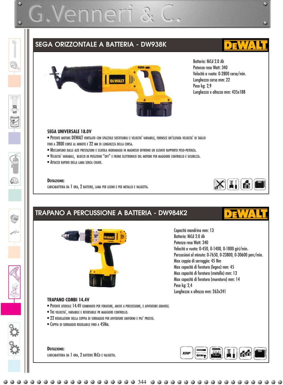 0V POTENTE MOTORE DEWALT VENTILATO CON SPAZZOLE SOSTITUIBILI E VELOCITA VARIABILE, FORNISCE UN ELEVATA VELOCITA DI TAGLIO FINO A 2800 CORSE AL MINUTO E 22 MM DI LUNGHEZZA DELLA CORSA.