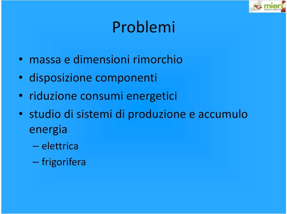 consumi energetici studio di sistemi di