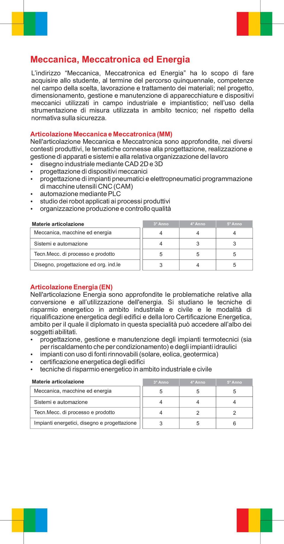 della strumentazione di misura utilizzata in ambito tecnico; nel rispetto della normativa sulla sicurezza.