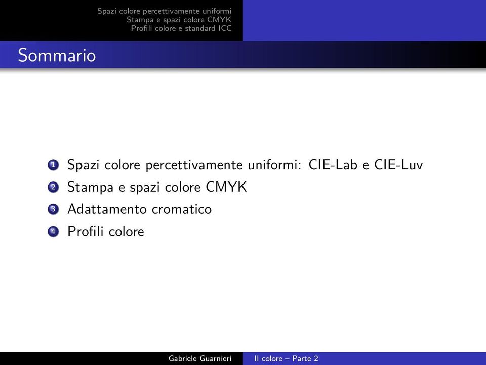 colore percettivamente uniformi: