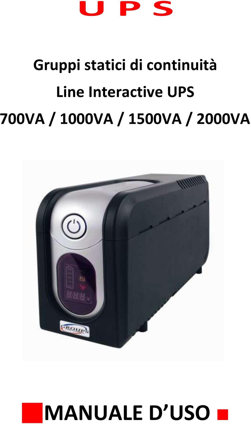 Interactive UPS 700VA /