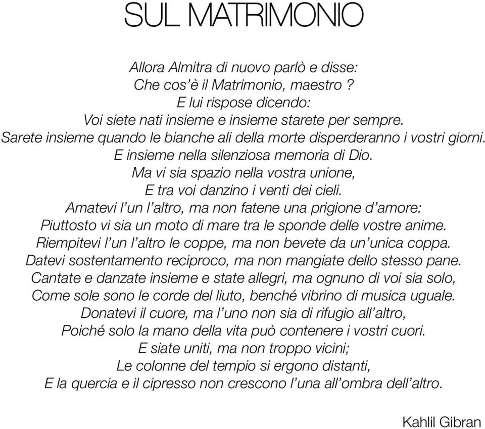 Sul Matrimonio Kahlil Gibran Pdf Free Download