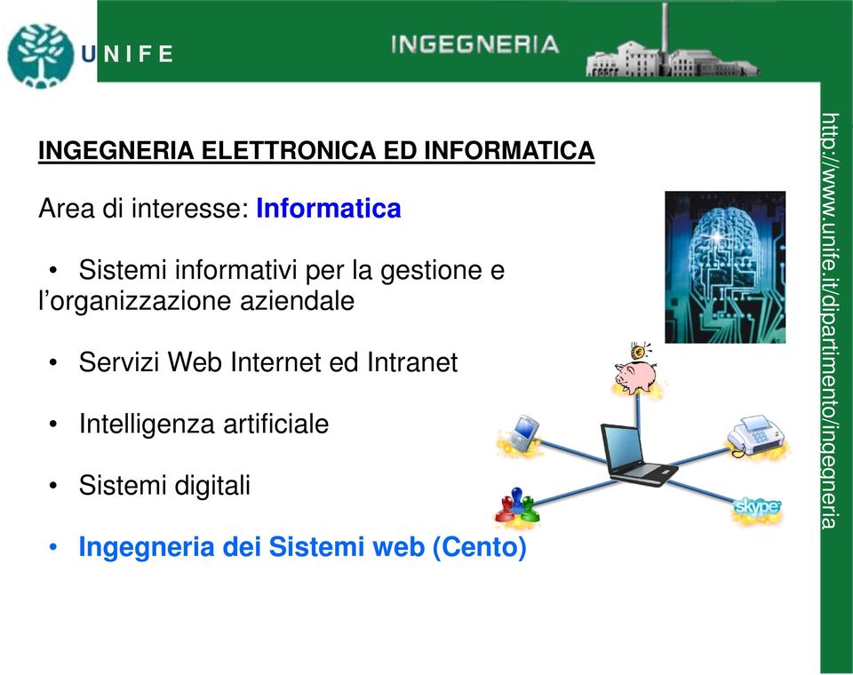 organizzazione aziendale Servizi Web Internet ed Intranet