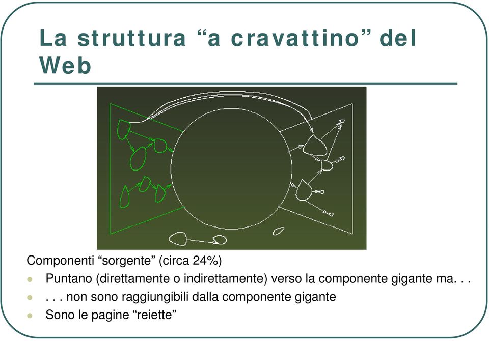 verso la componente gigante ma.