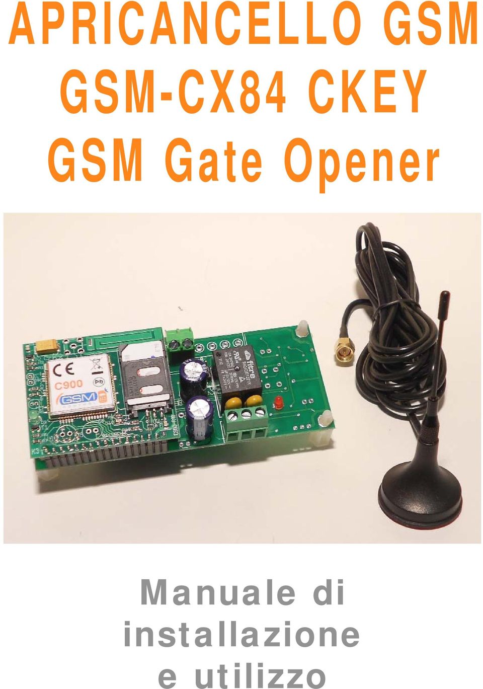 Gate Opener Manuale