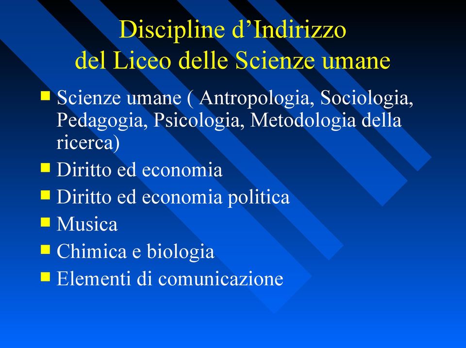 Metodologia della ricerca) Diritto ed economia Diritto ed