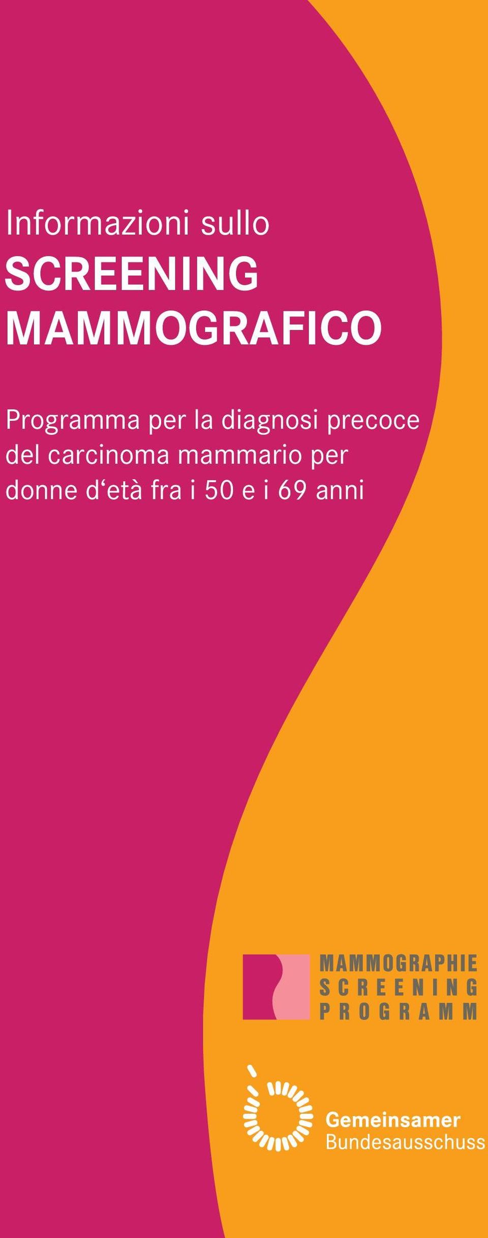 diagnosi precoce del carcinoma