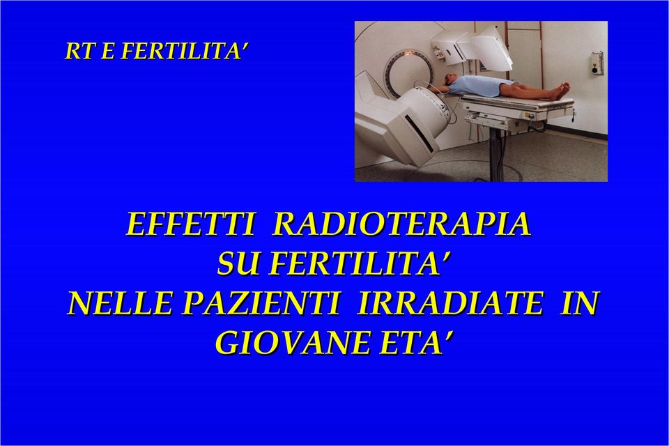 SU FERTILITA NELLE