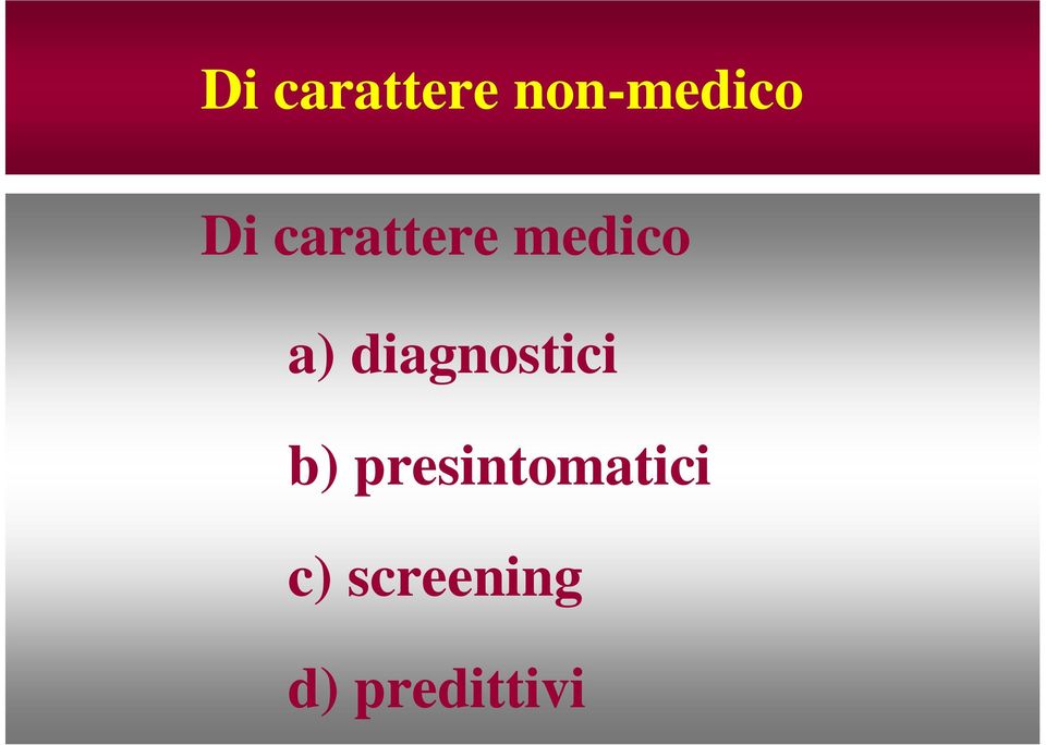 diagnostici b)