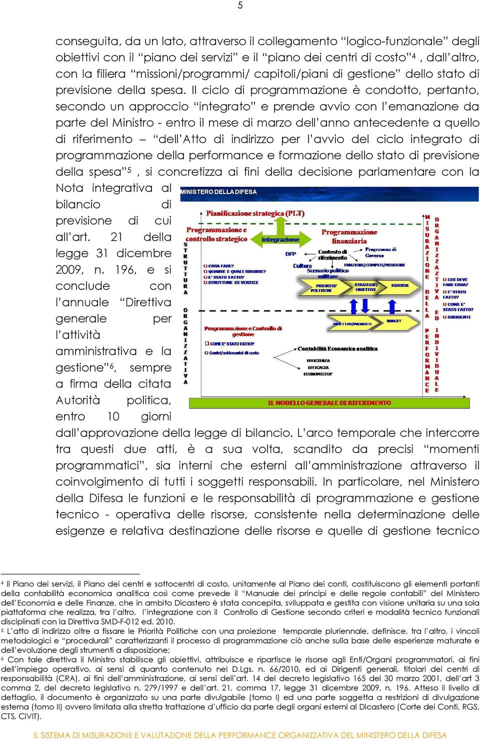 Il ciclo di programmazione è condotto, pertanto, secondo un approccio integrato e prende avvio con l emanazione da parte del Ministro - entro il mese di marzo dell anno antecedente a quello di