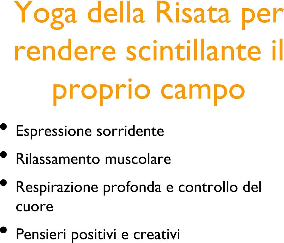 Rilassamento muscolare Respirazione profonda