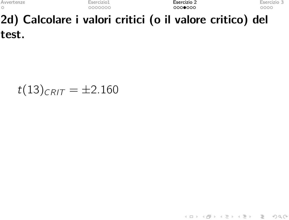 valore critico) del