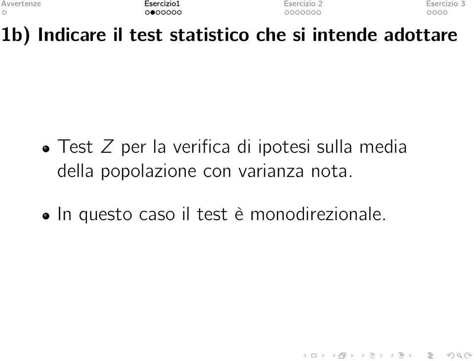 ipotesi sulla media della popolazione con