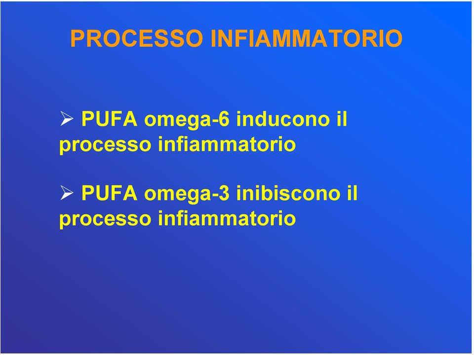 infiammatorio PUFA omega-3