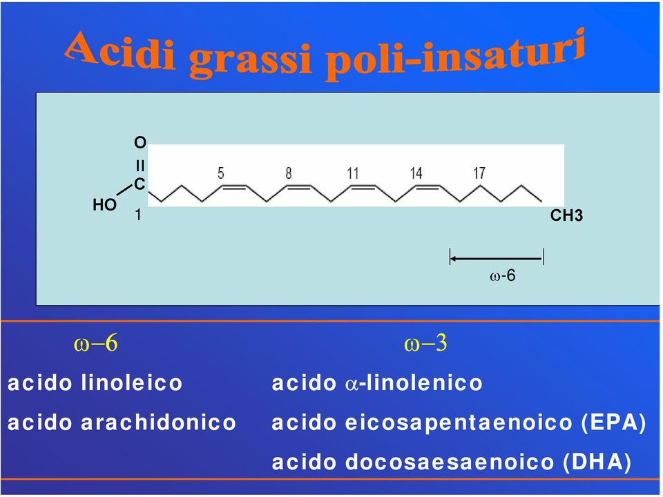 acido α-linolenico acido