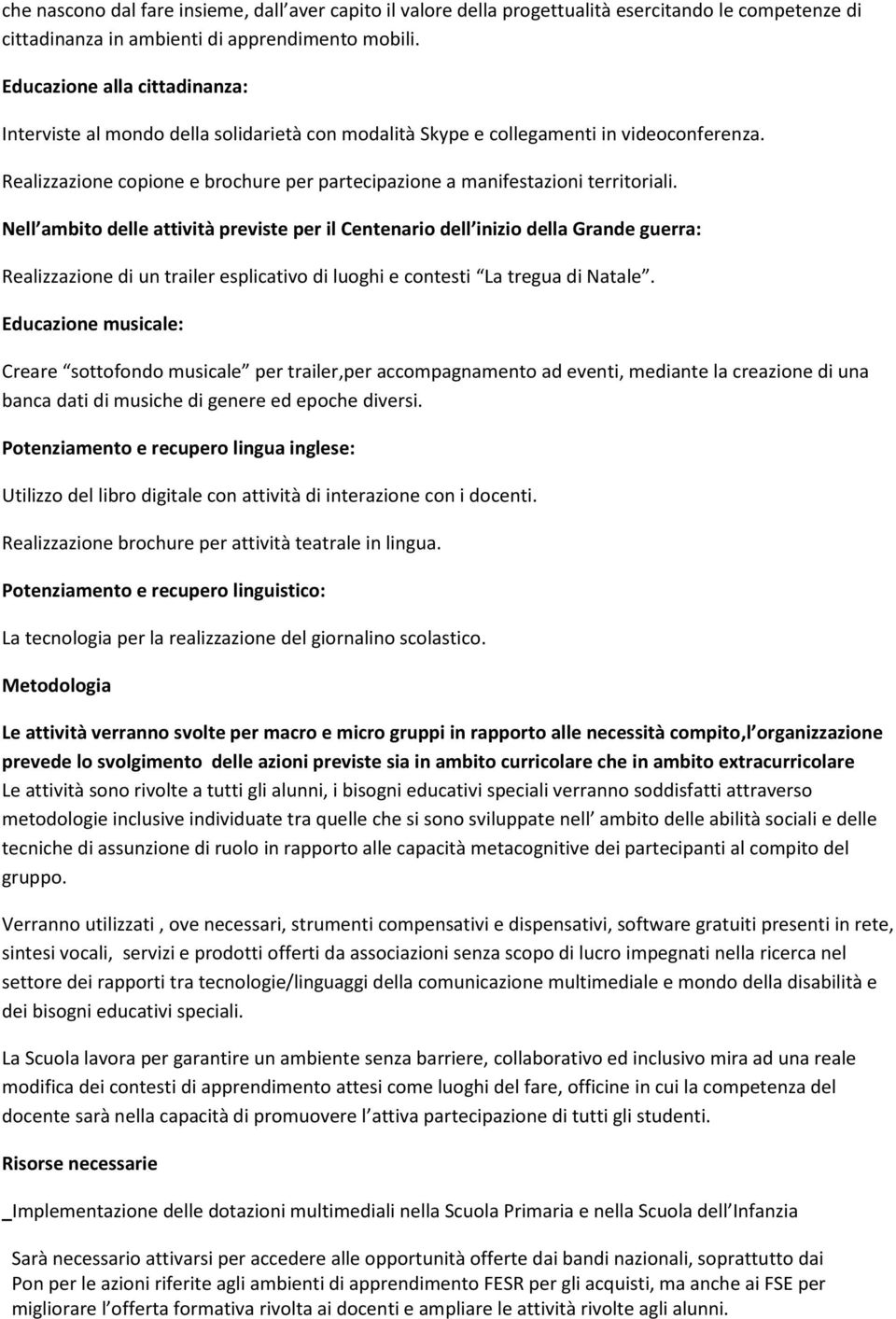 Realizzazione copione e brochure per partecipazione a manifestazioni territoriali.