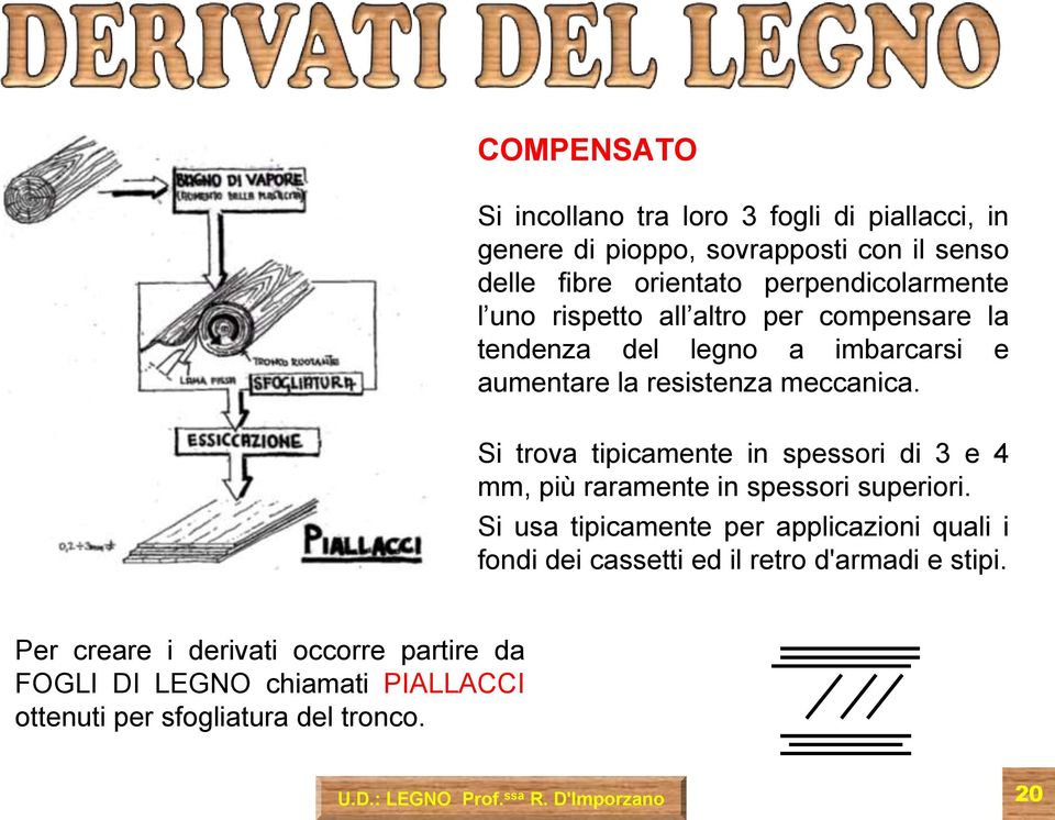 Si trova tipicamente in spessori di 3 e 4 mm, più raramente in spessori superiori.