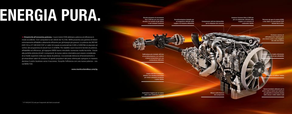 affidabilità Compressore dell aria disinseribile per la riduzione dei consumi Iniezione Common Rail a 2.