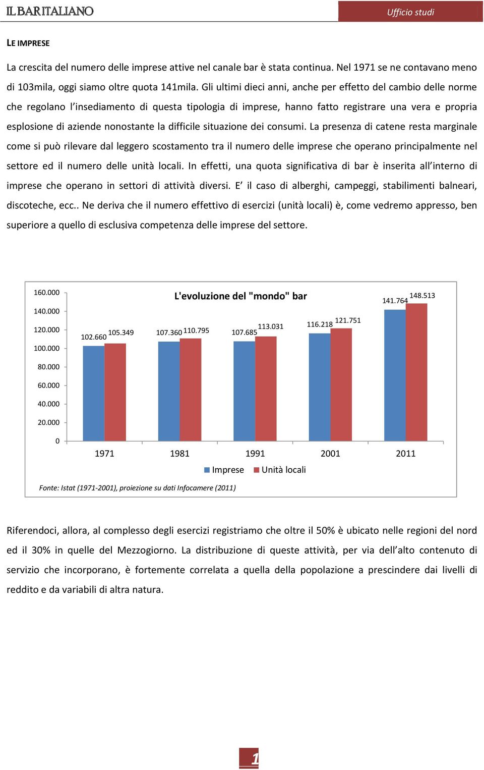 la difficile situazione dei consumi.