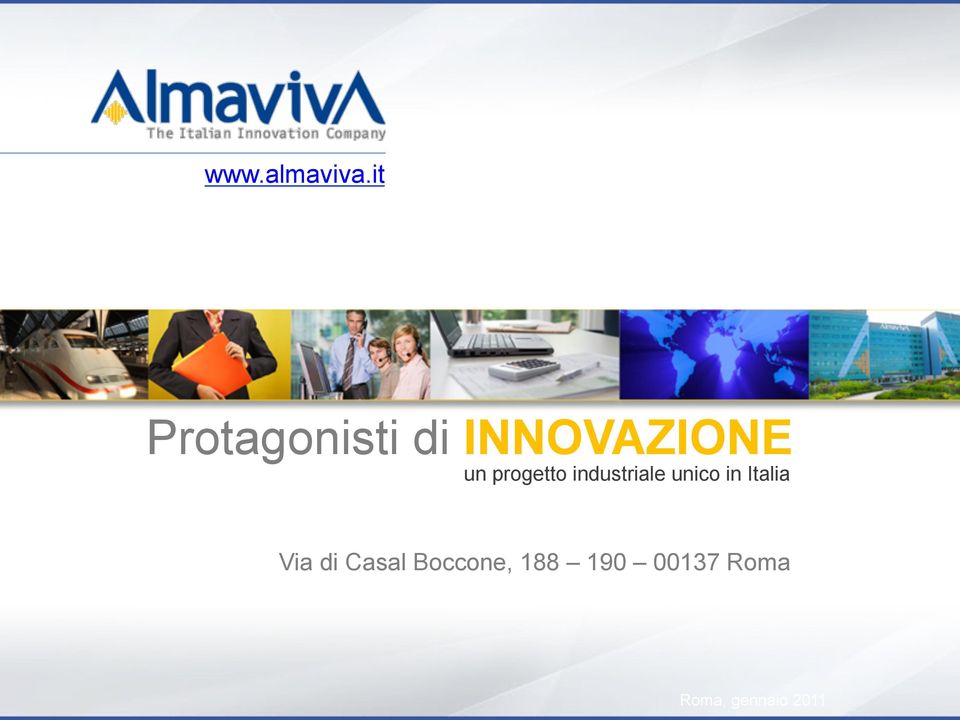 INNOVAZIONE Via di Casal