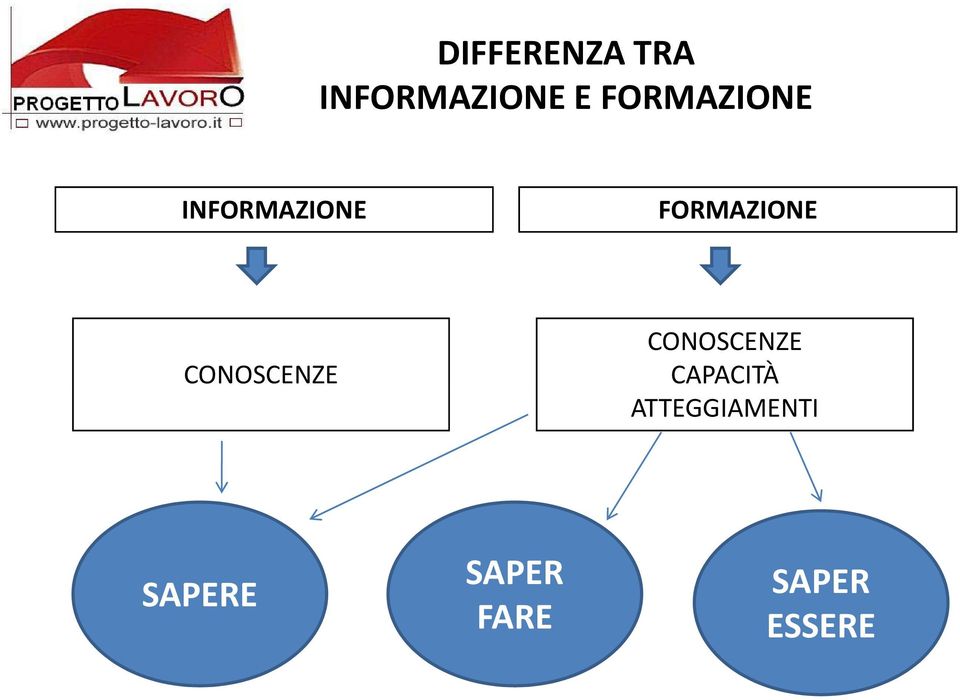 CONOSCENZE CONOSCENZE CAPACITÀ