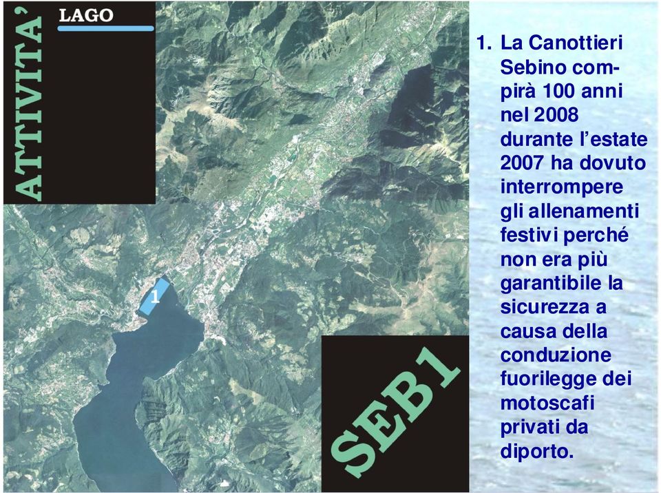 festivi perché non era più garantibile la sicurezza a