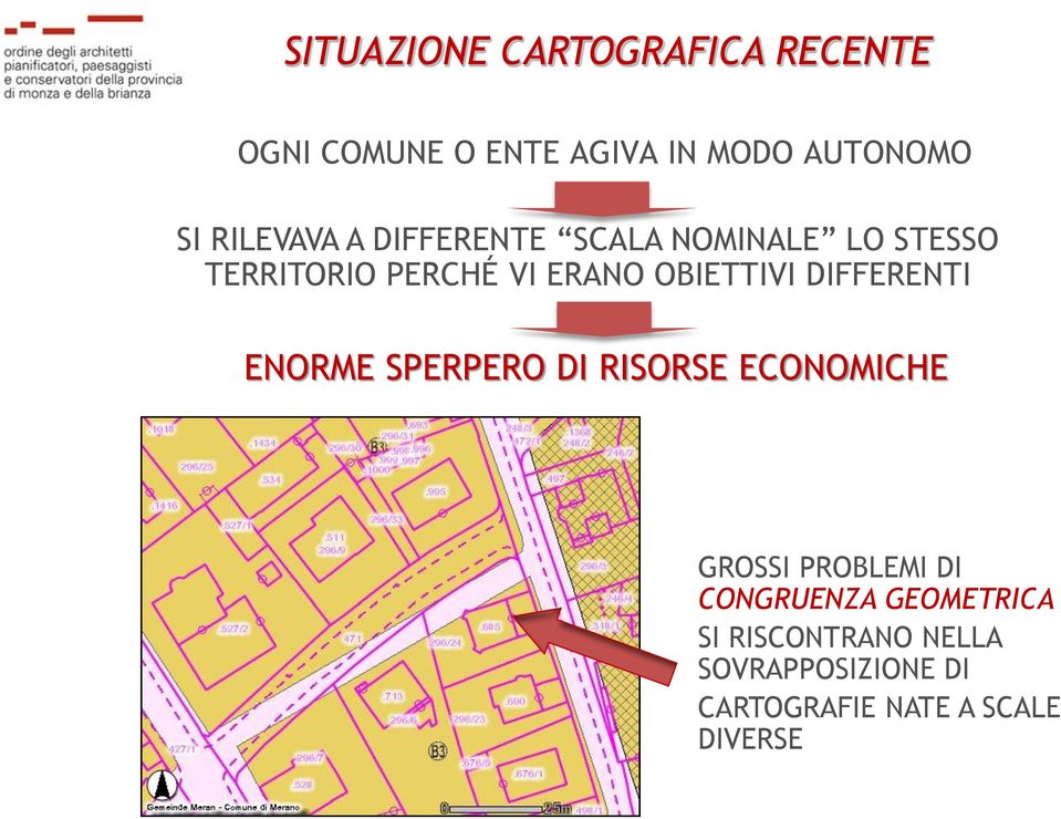 OBIETTIVI DIFFERENTI ENORME SPERPERO DI RISORSE ECONOMICHE GROSSI PROBLEMI DI