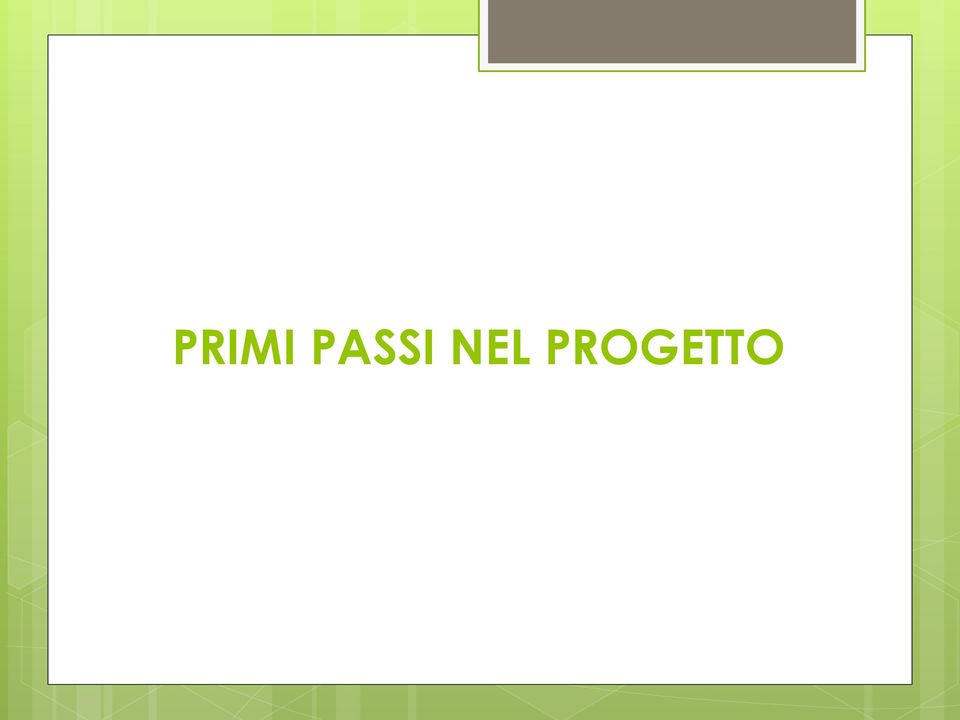 PROGETTO