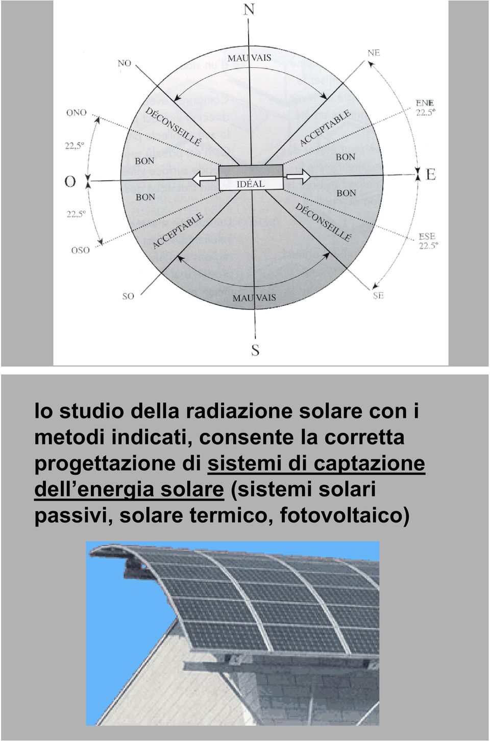 sistemi di captazione dell energia solare