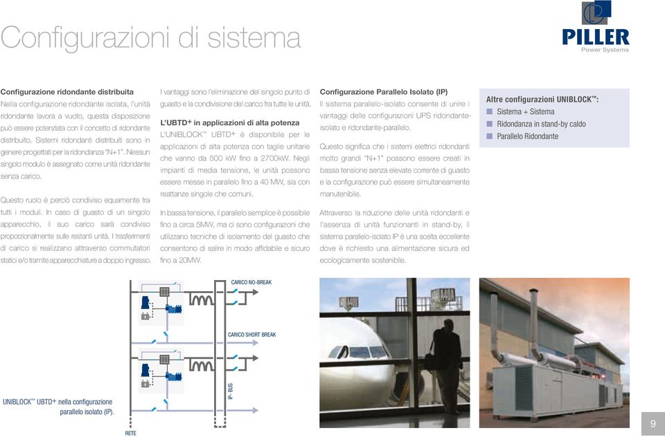 I vantaggi sono l eliminazione del singolo punto di guasto e la condivisione del carico fra tutte le unità.