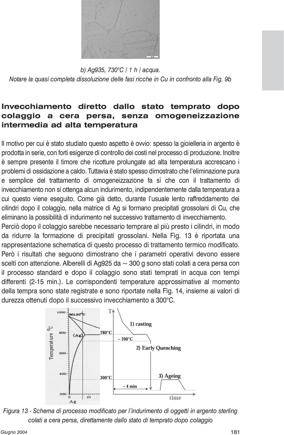 gioielleria in argento è prodotta in serie, con forti esigenze di controllo dei costi nel processo di produzione.