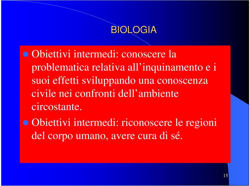 conoscenza civile nei confronti dell ambiente circostante.