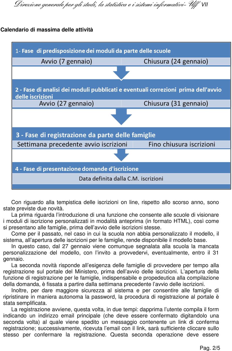 famiglie, prima dell avvio delle iscrizioni stesse.