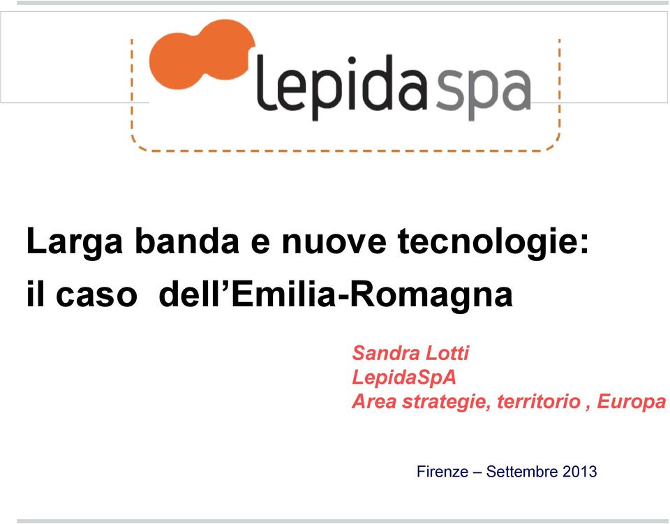 Lotti LepidaSpA Area strategie,