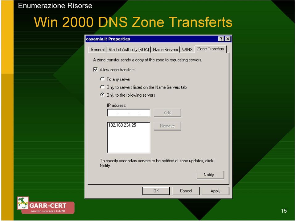 2000 DNS
