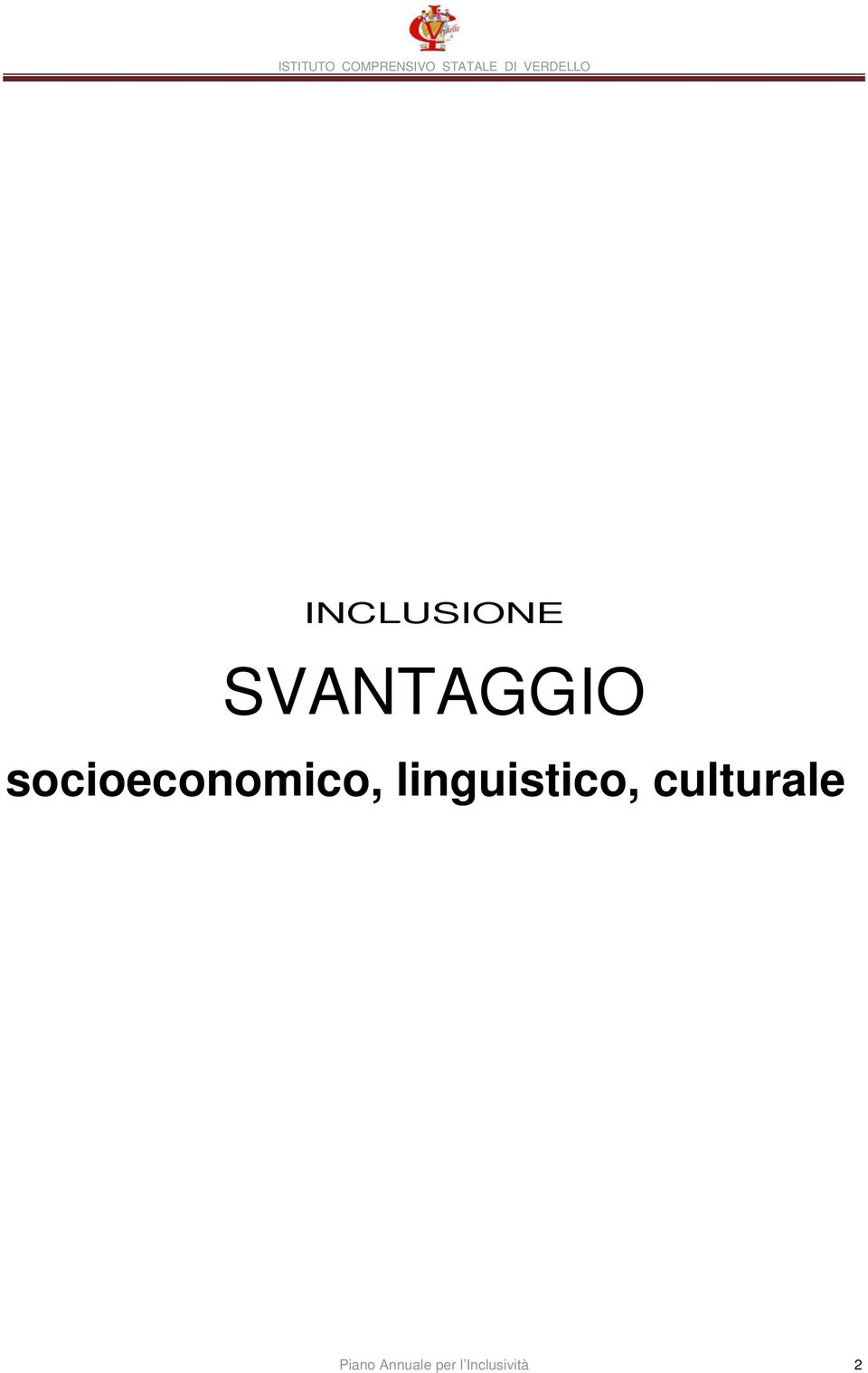 linguistico, culturale