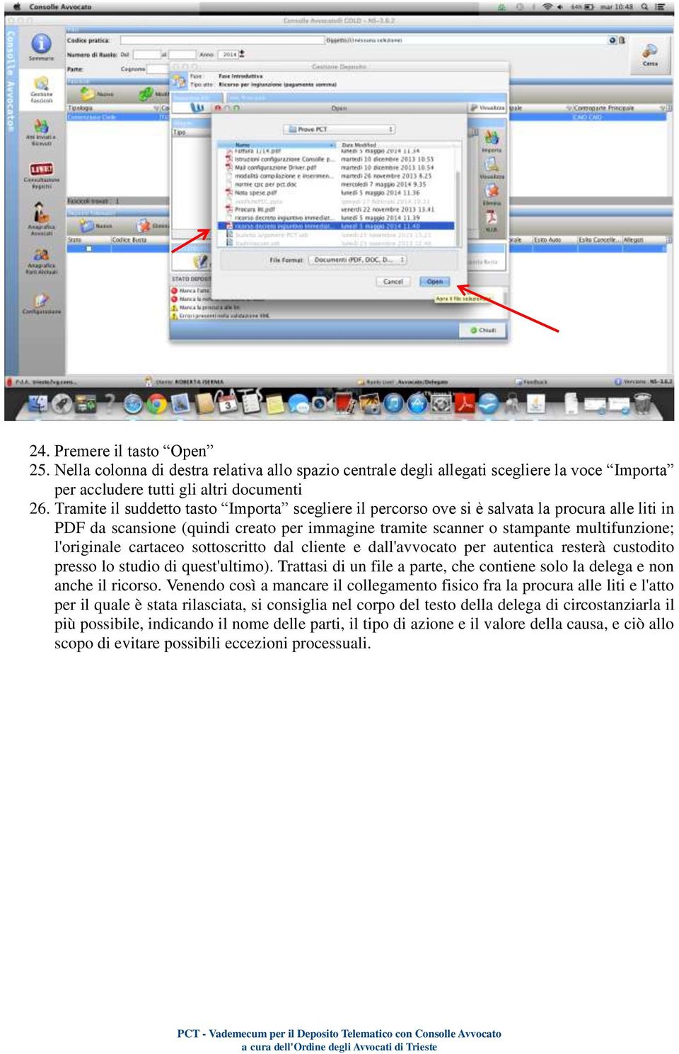 cartaceo sottoscritto dal cliente e dall'avvocato per autentica resterà custodito presso lo studio di quest'ultimo). Trattasi di un file a parte, che contiene solo la delega e non anche il ricorso.