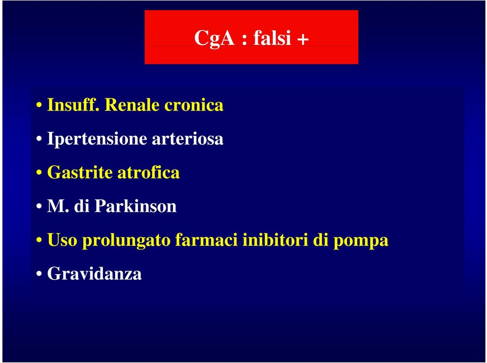 arteriosa Gastrite atrofica M.