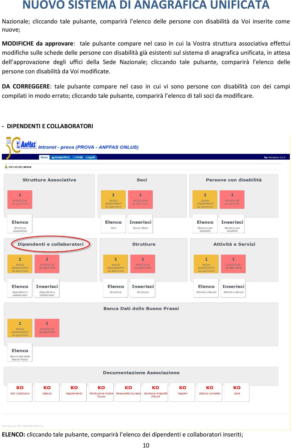 tale pulsante, comparirà l elenco delle persone con disabilità da Voi modificate.