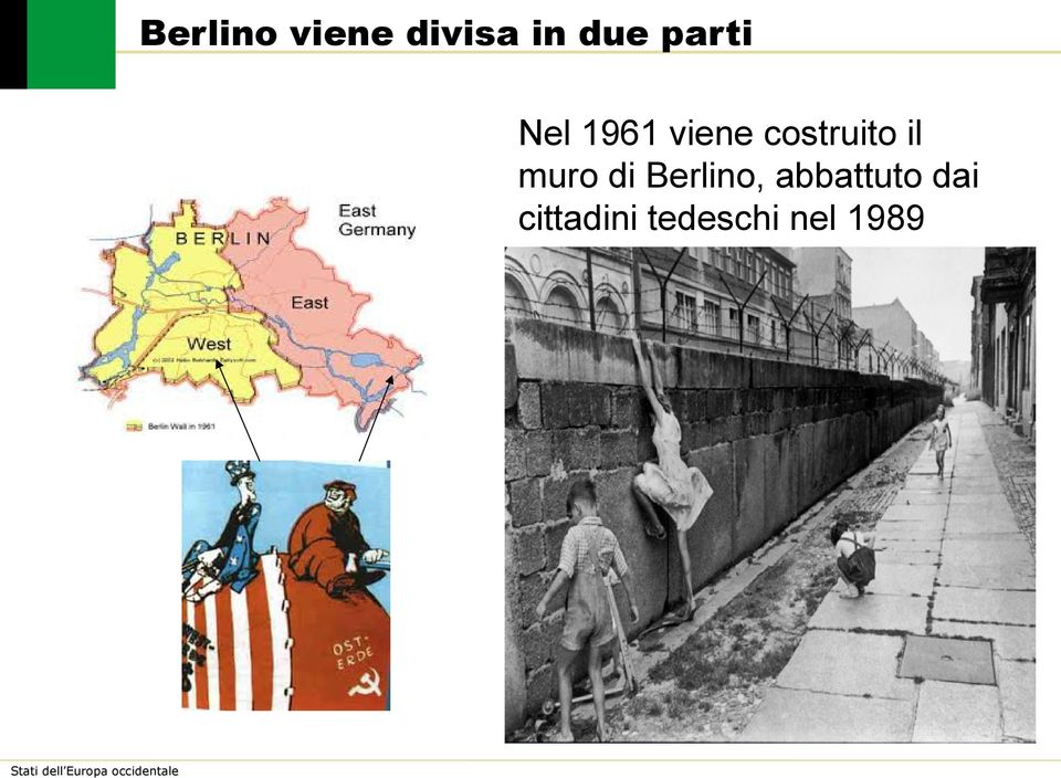 costruito il muro di Berlino,