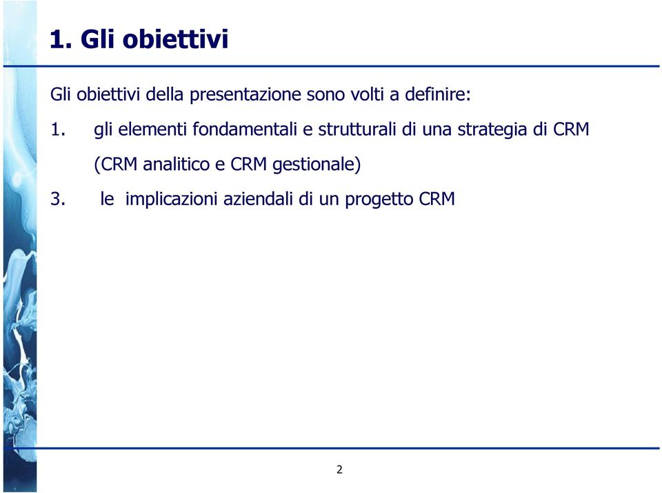 gli elementi fondamentali e strutturali di una