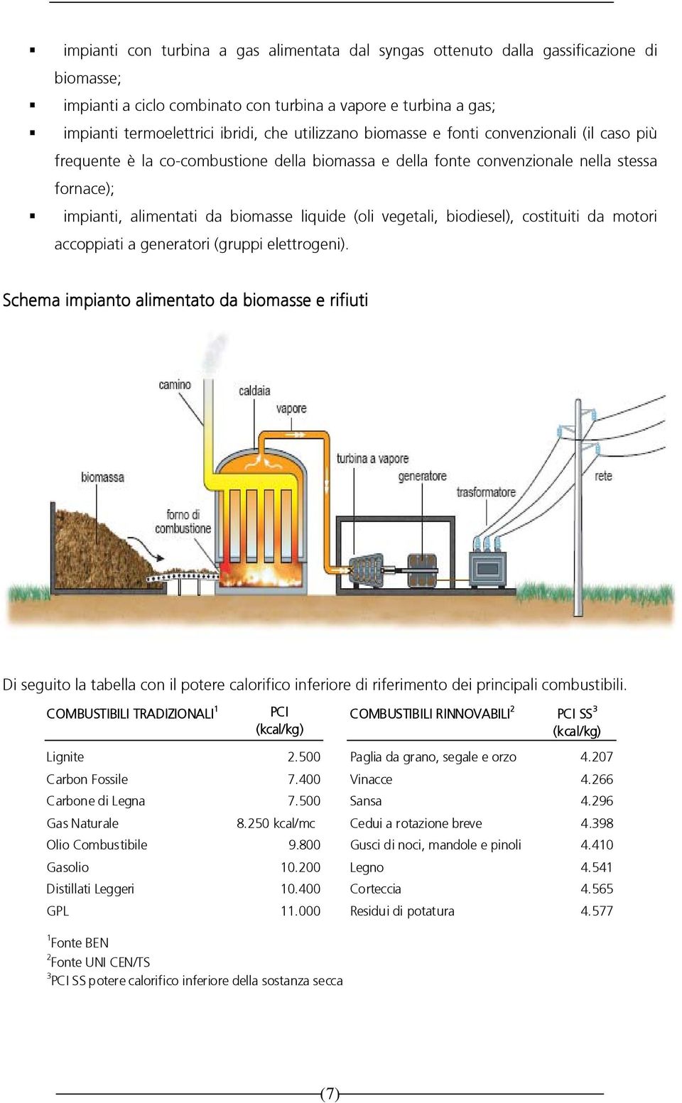 vegetali, biodiesel), costituiti da motori accoppiati a generatori (gruppi elettrogeni).