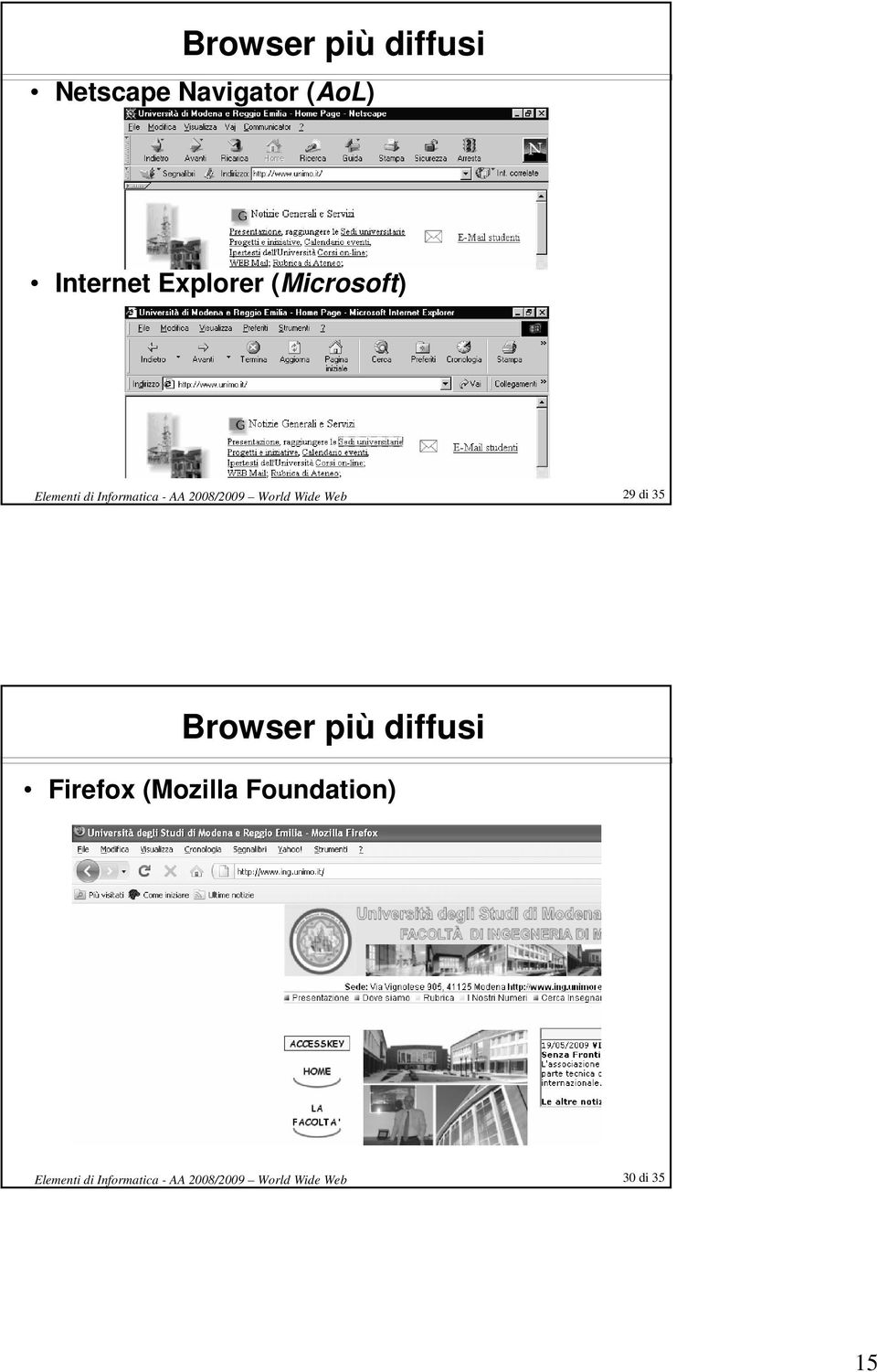 (Microsoft) 29 di 35 Browser più