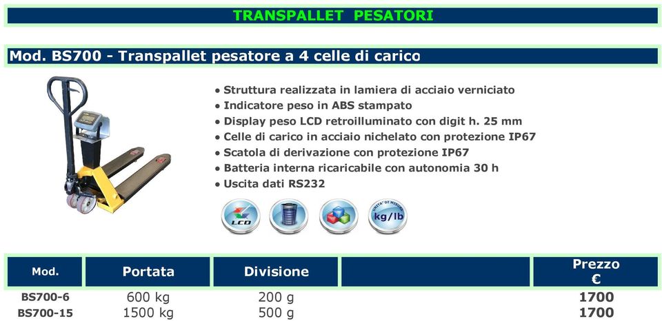 25 mm Celle di carico in acciaio nichelato con protezione IP67 Scatola di derivazione con protezione